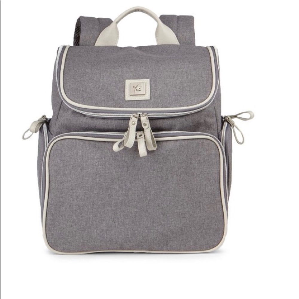 Bananafish Breast Pump Backpack Banana Fish Grey